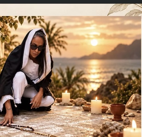 Sacred ritual preparation