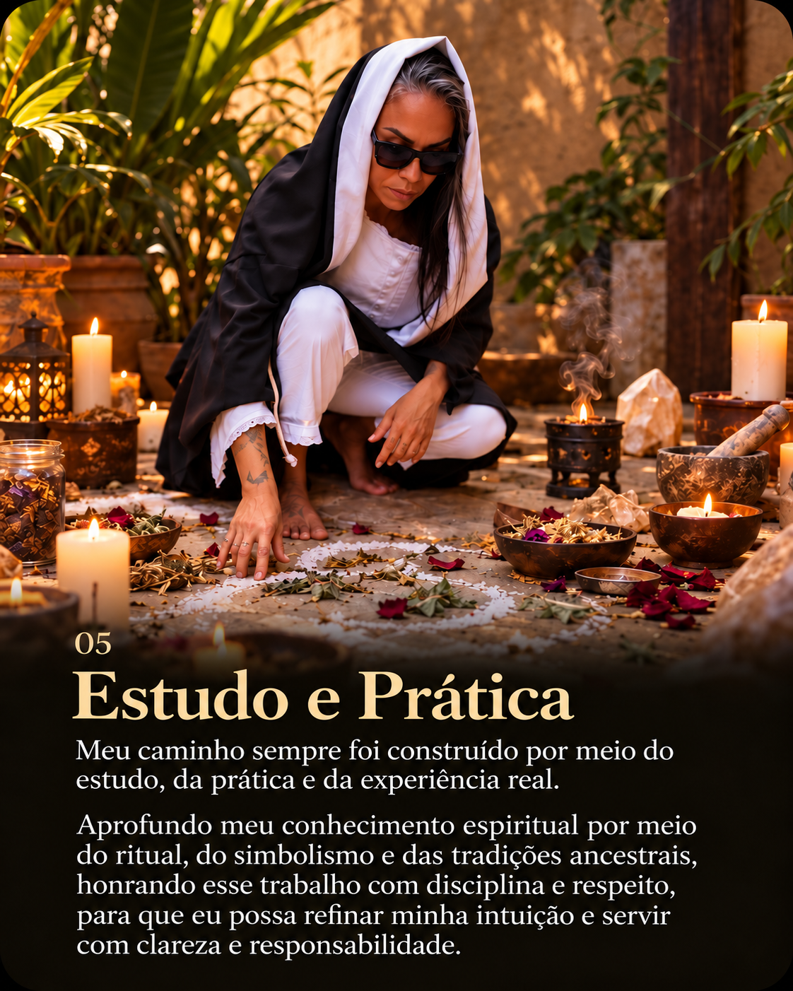 Conheça Minha História — card 05