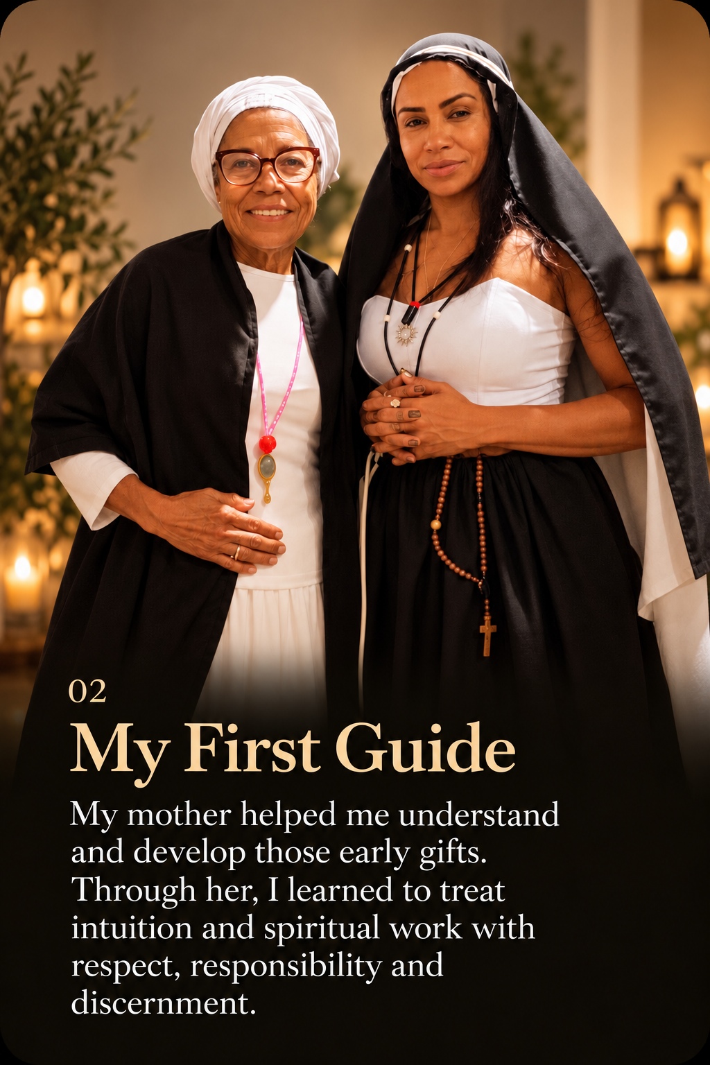 My story, chapter 2: My First Guide