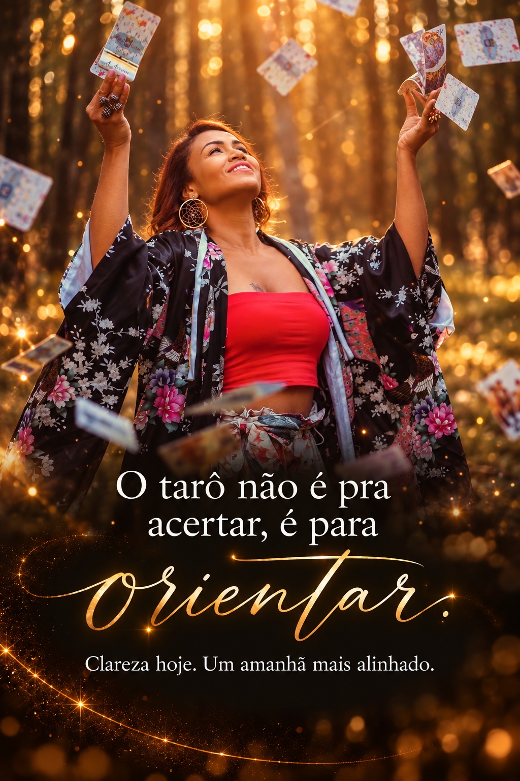 Zondra dos Anjos — Tarot is not for guessing; it's for Guidance.